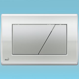 Кнопка смыва AlcaPlast для инсталляции хром M173